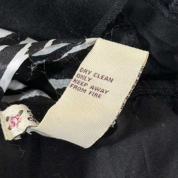 Vintage 90s Y2k Satin Zebra Print Halter Top Sexy Trashy Gyaru Party McBling S M - Picture 5 of 5